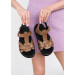 Босоножки кожаные Barefoot 8459-28