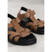 Босоножки кожаные Barefoot 8459-28