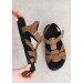 Босоножки кожаные Barefoot 8459-28