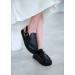 Клоги Barefoot кожа черный 8475-28
