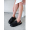 Клоги Barefoot кожа черный 8475-28