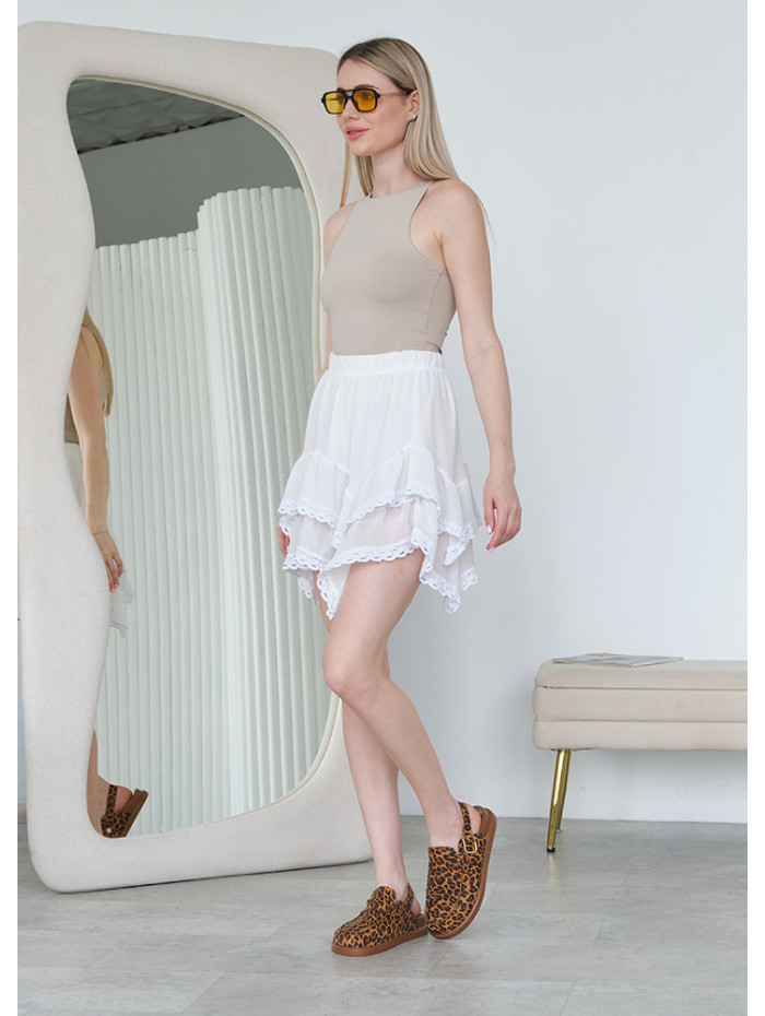 Клоги Barefoot кожа леопард 8469-28