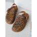 Клоги Barefoot кожа леопард 8469-28