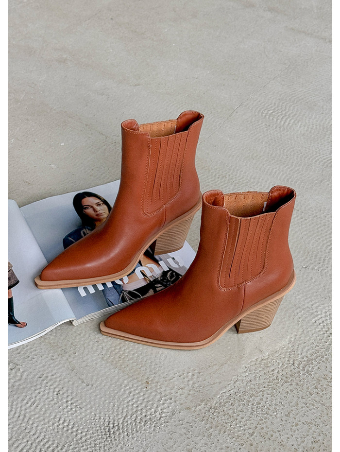 Черевики козаки brown 8251-28