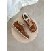 Зимние кеды Barefoot brown 8221-28