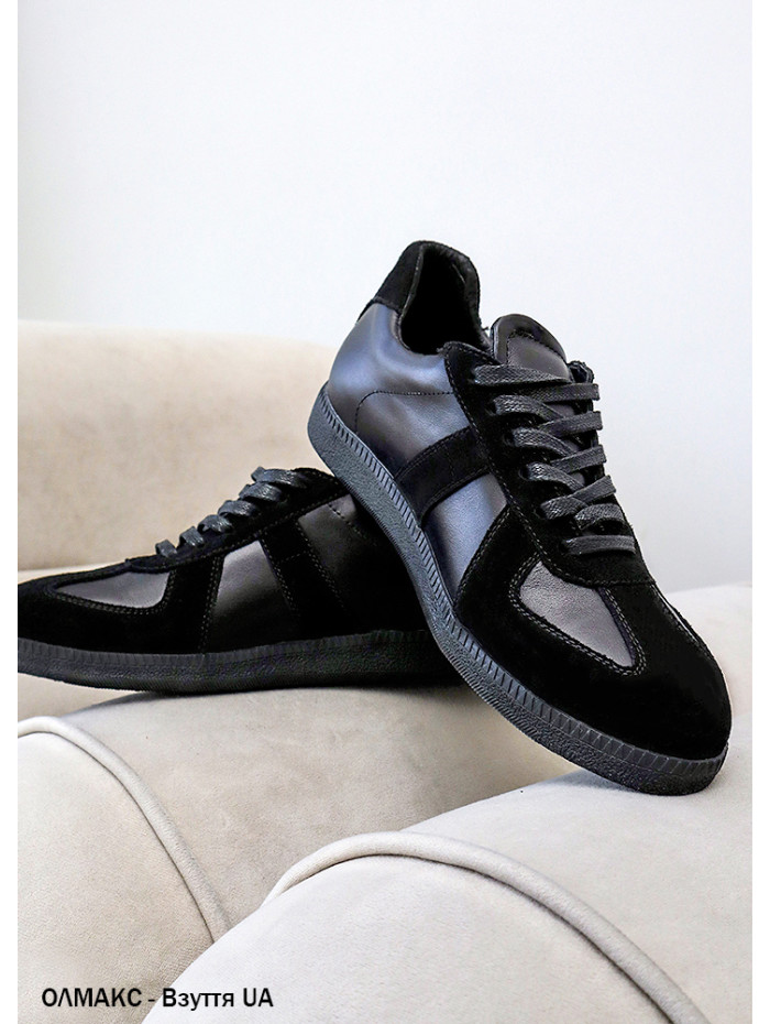 Кросівки Gazelles чорна ш+з 8090-28
