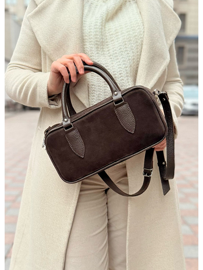 Сумка cross body шкіра чорний 8398-11