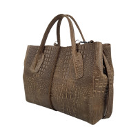 Сумка BIG натуральная кожа brown 8497-11