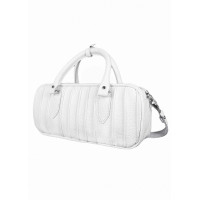 Сумка cross body кожа белый 8404-11