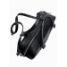 Сумка cross body шкіра чорний 8396-11