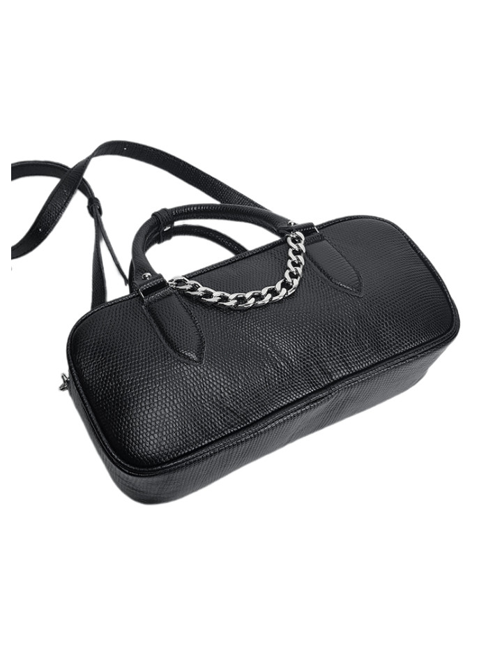 Сумка cross body шкіра чорний 8396-11