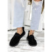 М'які чорні мокасини Comfort 7654-28