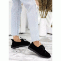 М'які чорні мокасини Comfort 7654-28