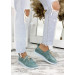 Мягкие мокасины лазурь Comfort 7652-28