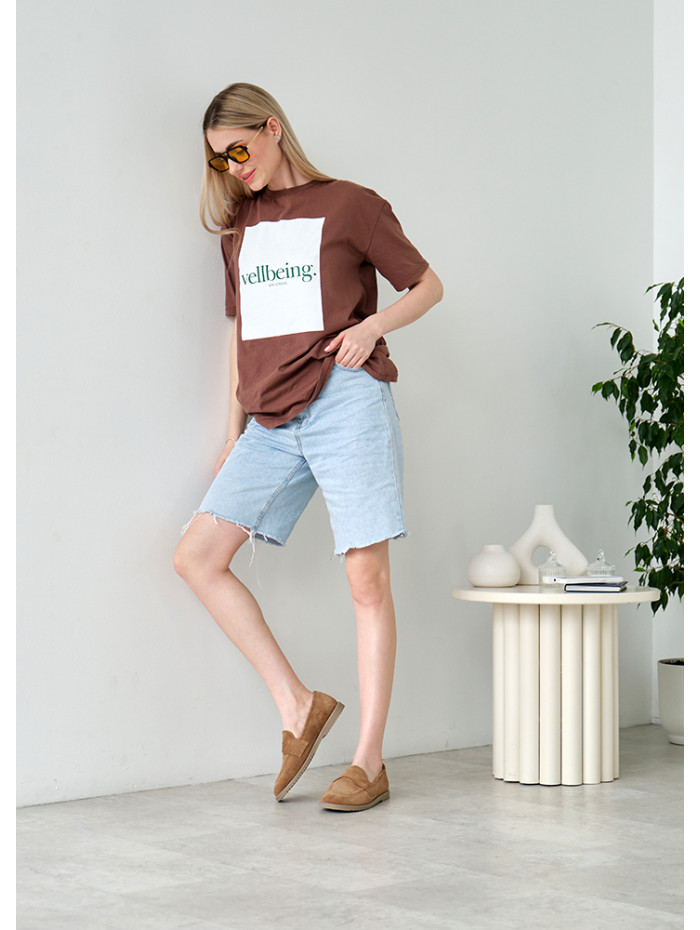 Туфлі Barefoot замша brown 8463-28