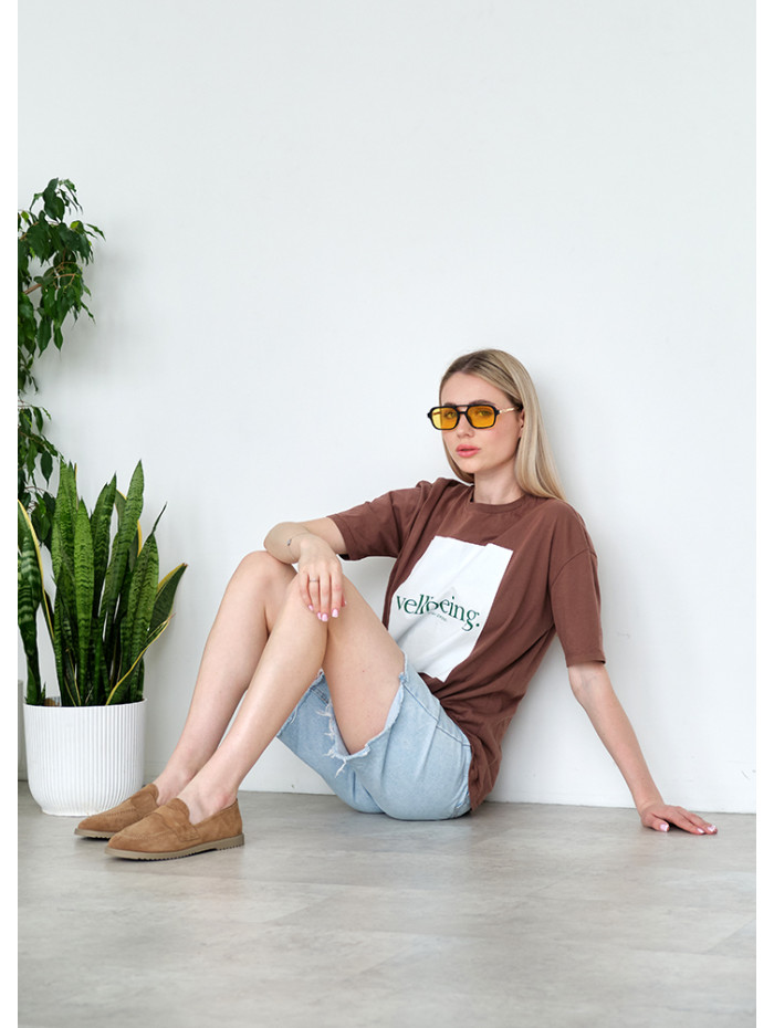 Туфлі Barefoot замша brown 8463-28