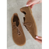 Туфлі Barefoot замша brown 8467-28