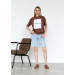 Туфлі Barefoot замша brown 8467-28