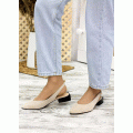 Туфлі босоніжки латте замша Rose 7709-28