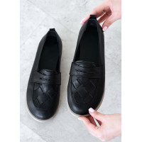 Туфли Barefoot кожа черный 8474-28